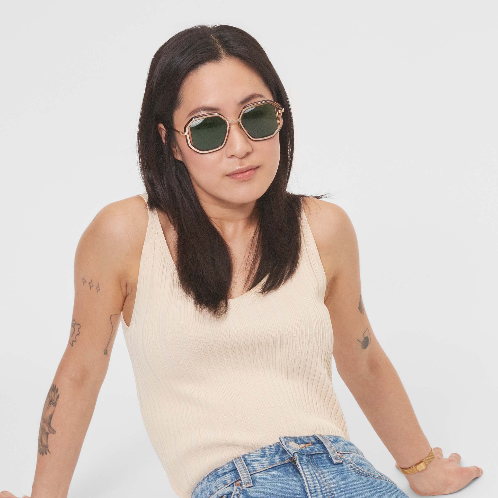 Deep Disco – Gold Tortoise / Green - Image 8