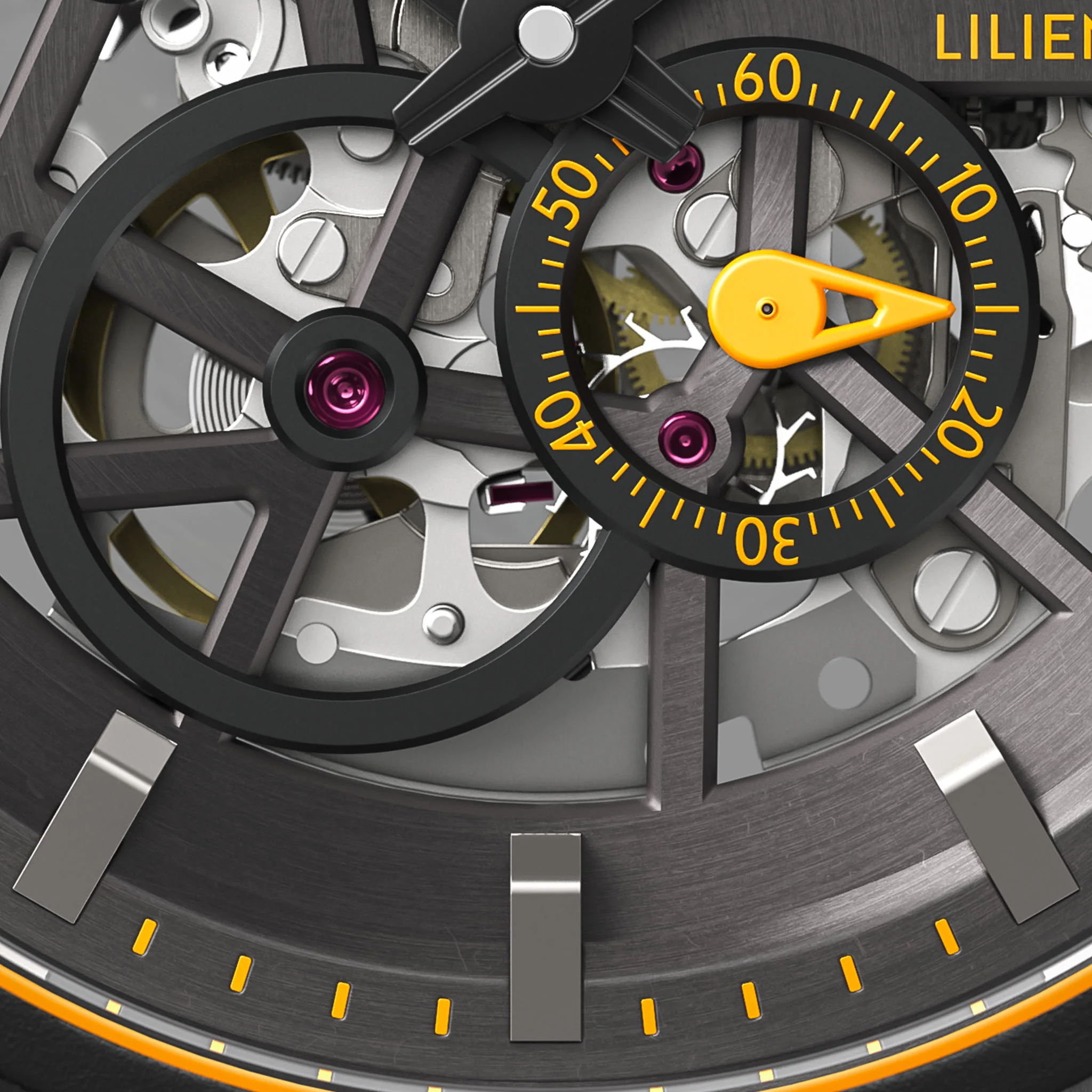 Neolux Skeleton – Black Orange - Image 5