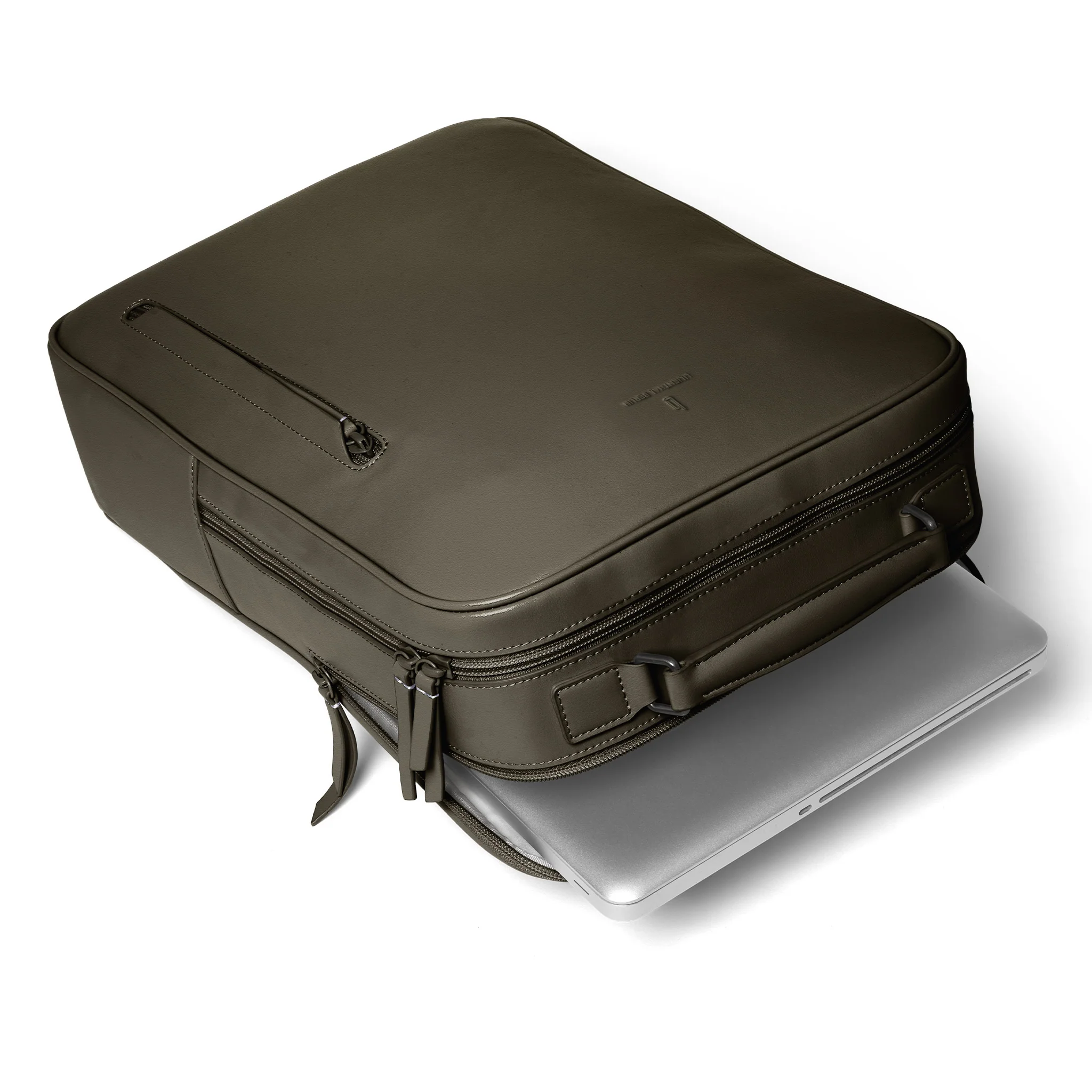 Virtuoso Minimalist Backpack – Khaki - Image 9