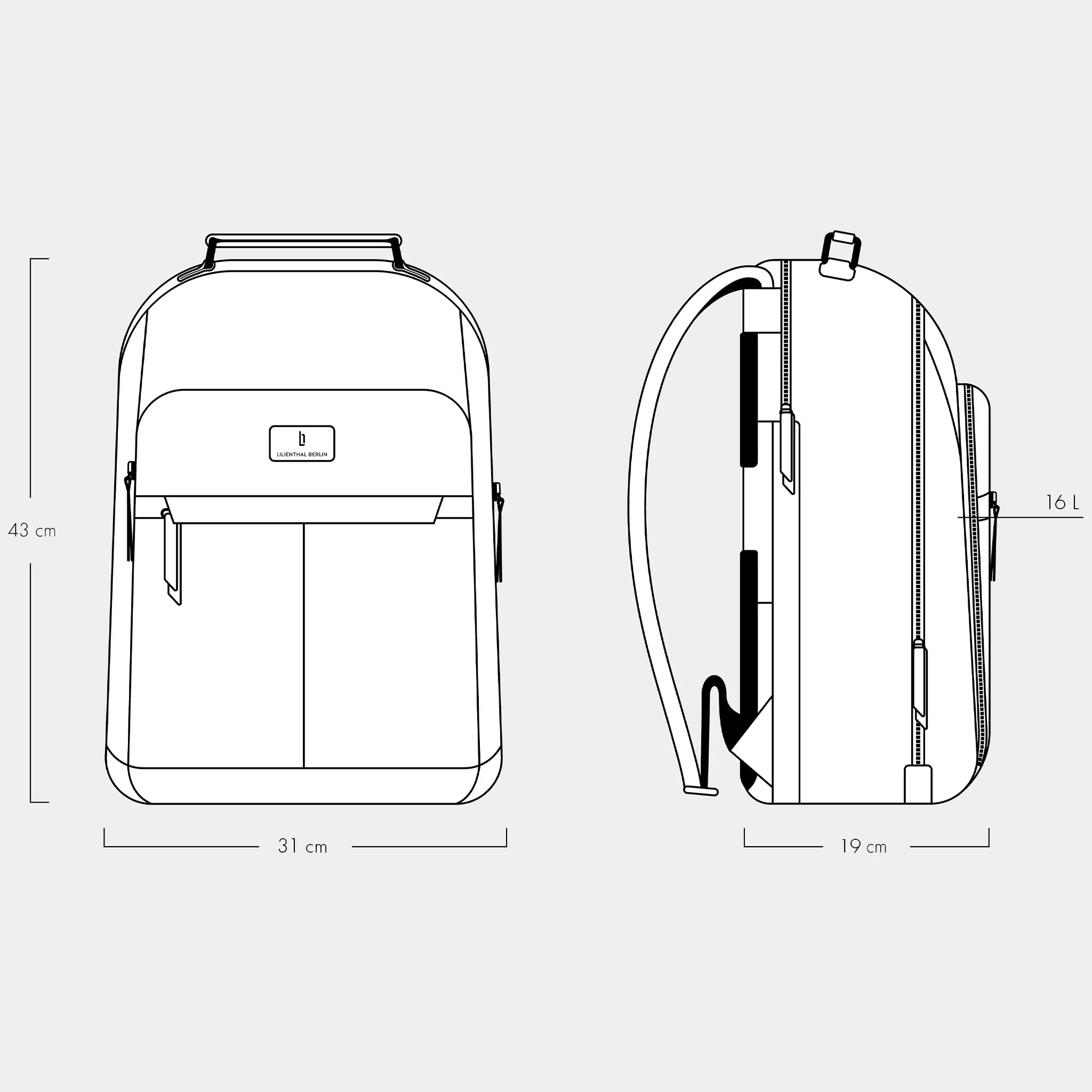 Virtuoso Essential Backpack – Black - Image 7