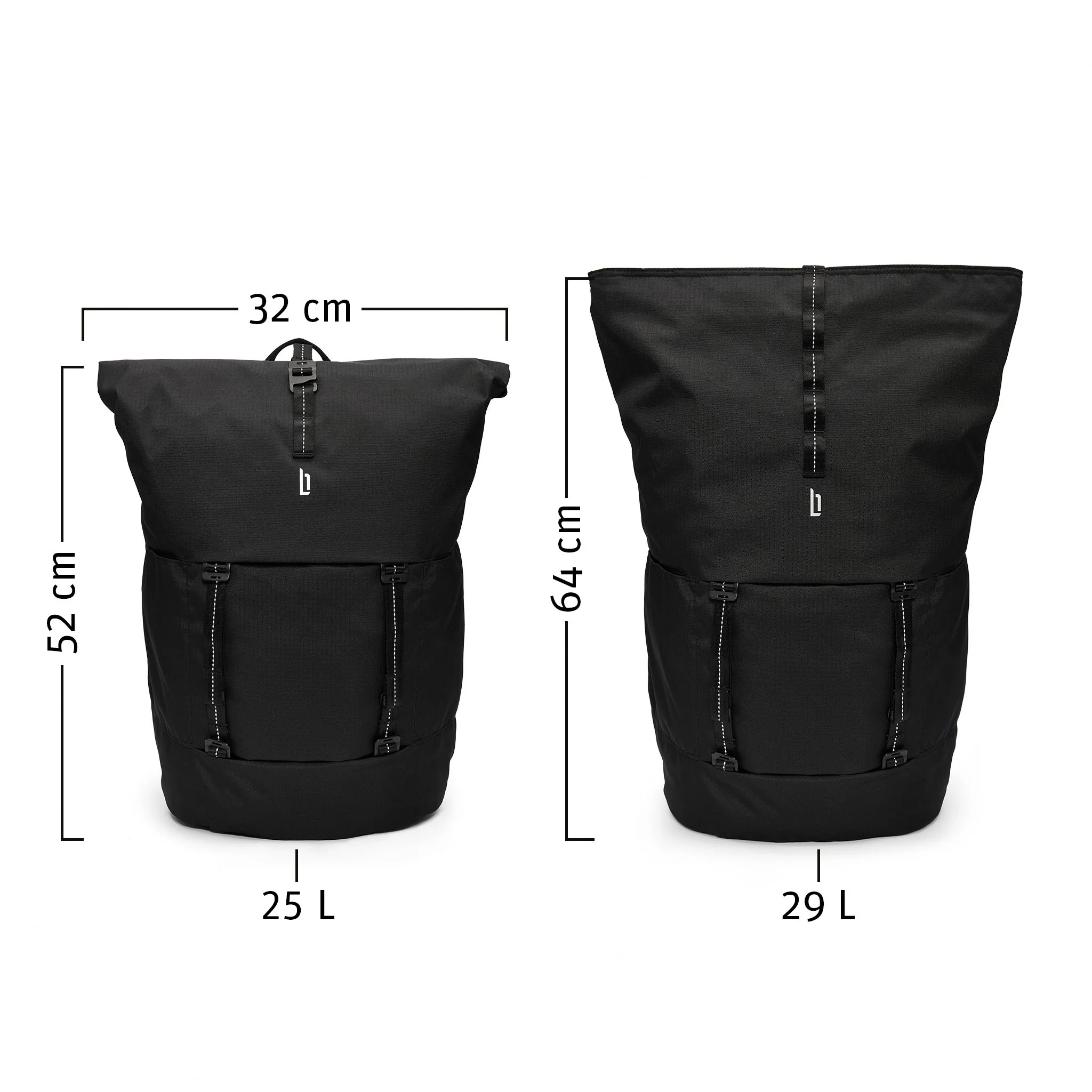 Urbaneer Rolltop – Black Reflective - Image 11