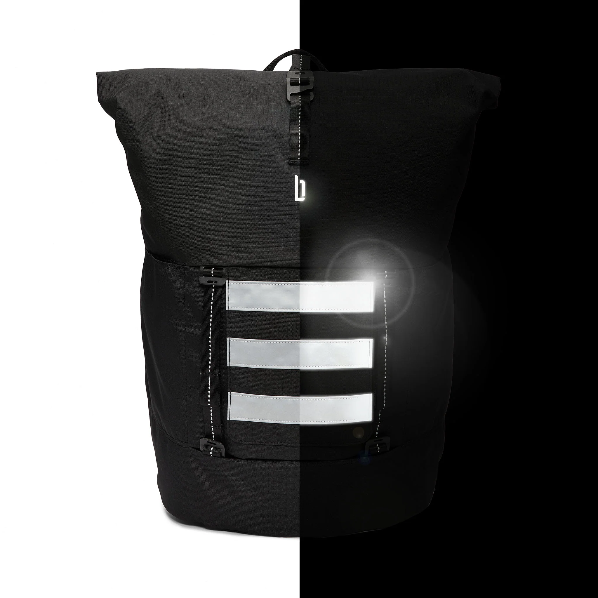 Urbaneer Rolltop – Black Reflective - Image 5