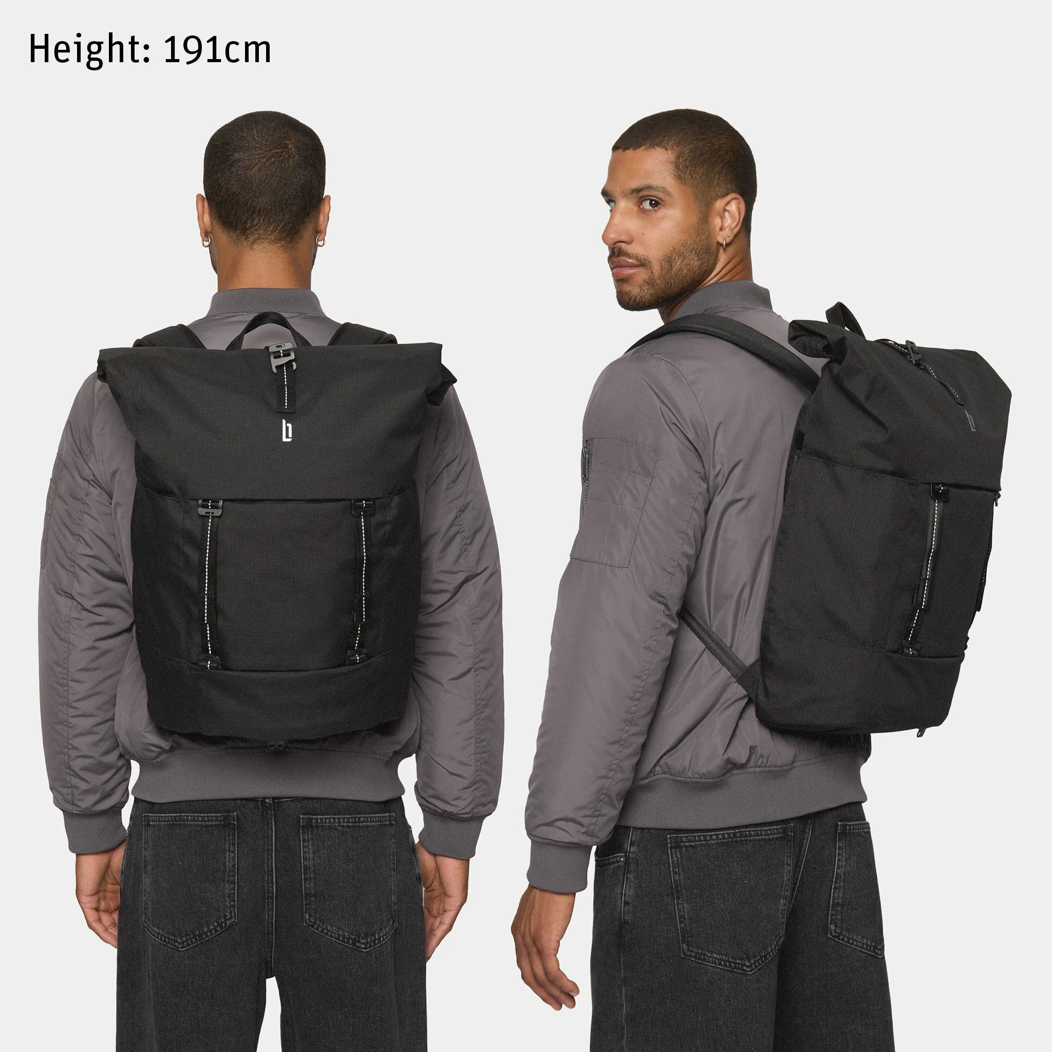 Urbaneer Rolltop – Black Reflective - Image 9