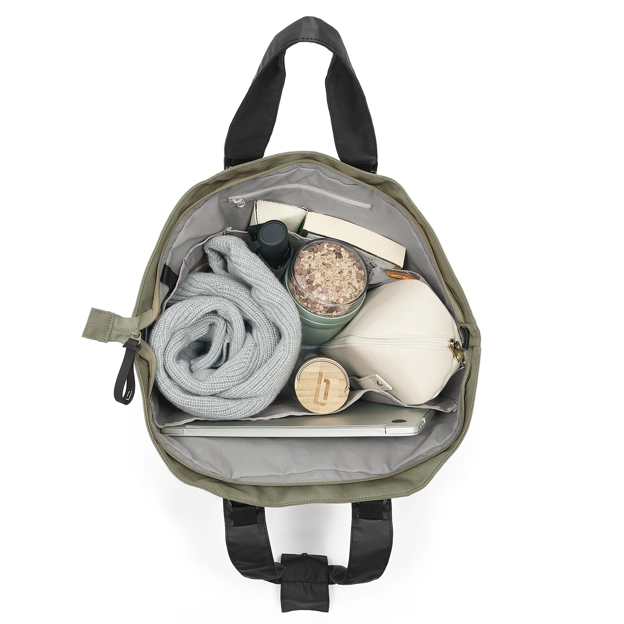 Urbaneer Tote Bag Core – Olive Green - Image 8